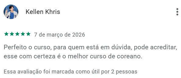 Avaliação de aluno no Google Play